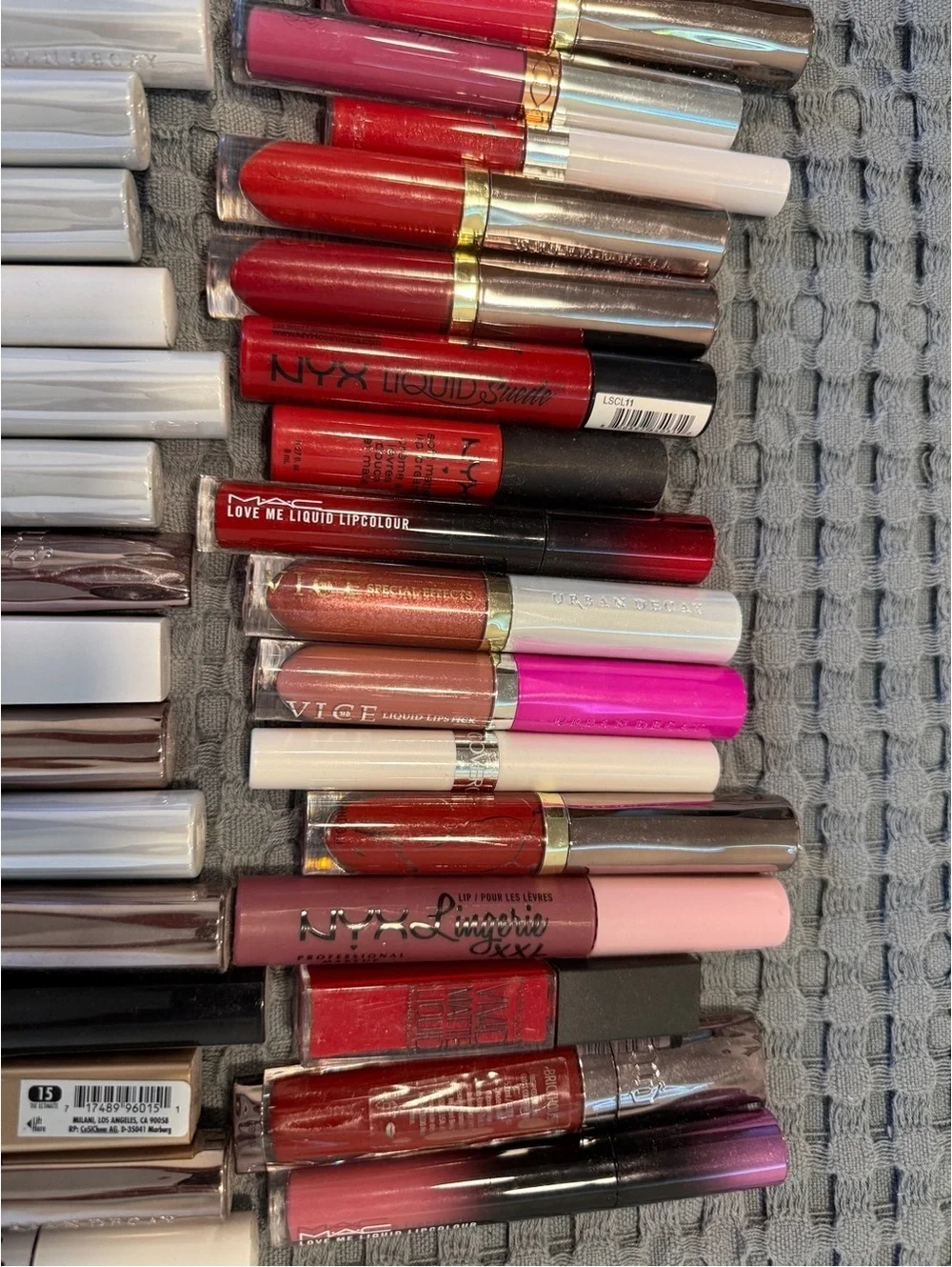 Urban Decay Assorted Lip Gloss, Balm and long wear - lot of 43!!!